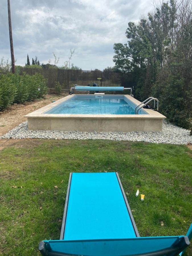 Studio Havre De Paix Au Pont Du Gard Piscine Et Jacuzzi Chez Valerie Payre Villa Vers Pont du Gard Exterior photo